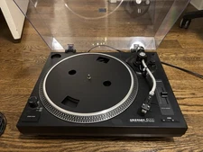 Crosley C200ABK Direct Drive Turntable with S-Shaped Tone Arm