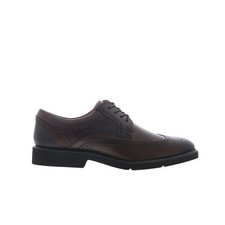 Rockport Fallo RMFALLO Mens Brown Oxfords Lace Ups Wingtip Brogue Shoes
