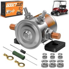 EZGO 36V Solenoid Relay with Resistor Diode, Fits EZGO TXT Marathon 1980-2010 El