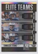 2007 Donruss Elite Teams Black /800 Brandon Jones LenDale White Vince Young 0l1