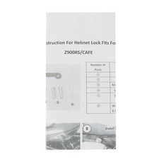 Anti-Theft Helmet Lock Holder For Z900RS/CAFE - Aluminium Alloy