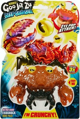 Heroes of Goo Jit Zu Deep Goo Sea Ultra Rare Exoshock Action Figure Toy