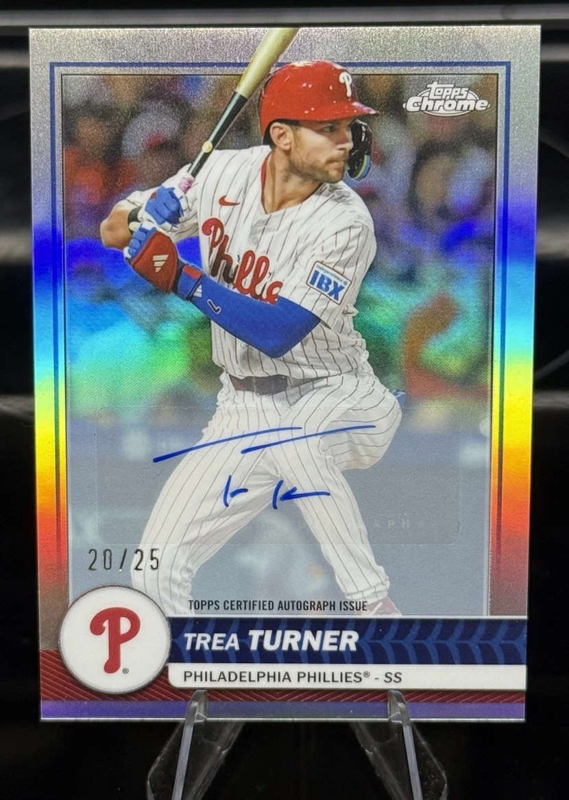 Trea Turner Baseball Sports Trading Cards & Accessories Parallel