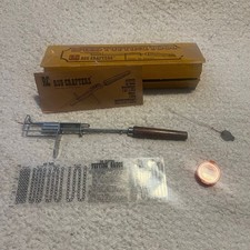 Vintage Rug Crafters Speed Tufting Tool Set w Original Box  Accessories in Box