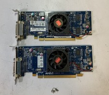  Lot of 2 AMD ATI Radeon HD6350 512MB DDR3 Graphics Card with DVI Port "P6C"