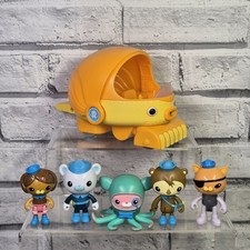 Octonauts Terra Gup 2 And Figure Bundle Official Mattel Professor Inkling Kwazii