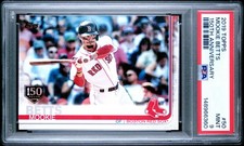 2019 Topps #50 Mookie Betts 150th Anniversary PSA 9