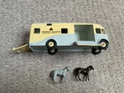 Vintage Dinky Toys 979 Newmarket Horse Box With Horses NICE RESTORE