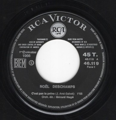 Noel DESCHAMPS * 1966 WILD FRENCH GARAGE R&B MOD FREAKBEAT 45 * Listen!