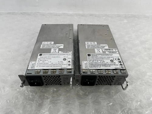 LOT 2 Cisco DS-C48S-300AC MDS 9100 Series 300W AC Switch Power Supplies