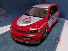 1/18 Engup Mitsubishi Lancer 9th Wide Body Wagon Model Evo9 Red Silver