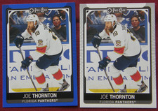 2021-22 Upper Deck OPC Blue/Base #606 - Joe Thornton - Florida Panthers