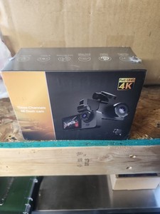 dash camera 3 channel 4k wifi gps