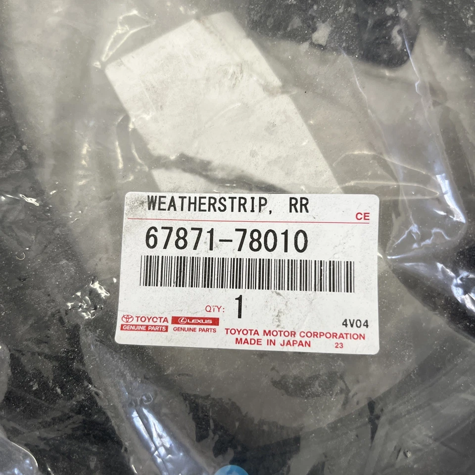 LEXUS NX300 NX200T 2015-2021 67871-78010 OEM RESISTENTE A LA INTEMPERIE PUERTA TRASERA DERECHA RR Foto 2 de 3