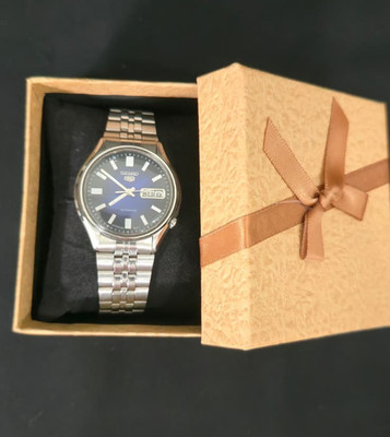 Vintage Seiko 5 Automatic (Blue) Men's Watch 6309 Japanese Day/Date