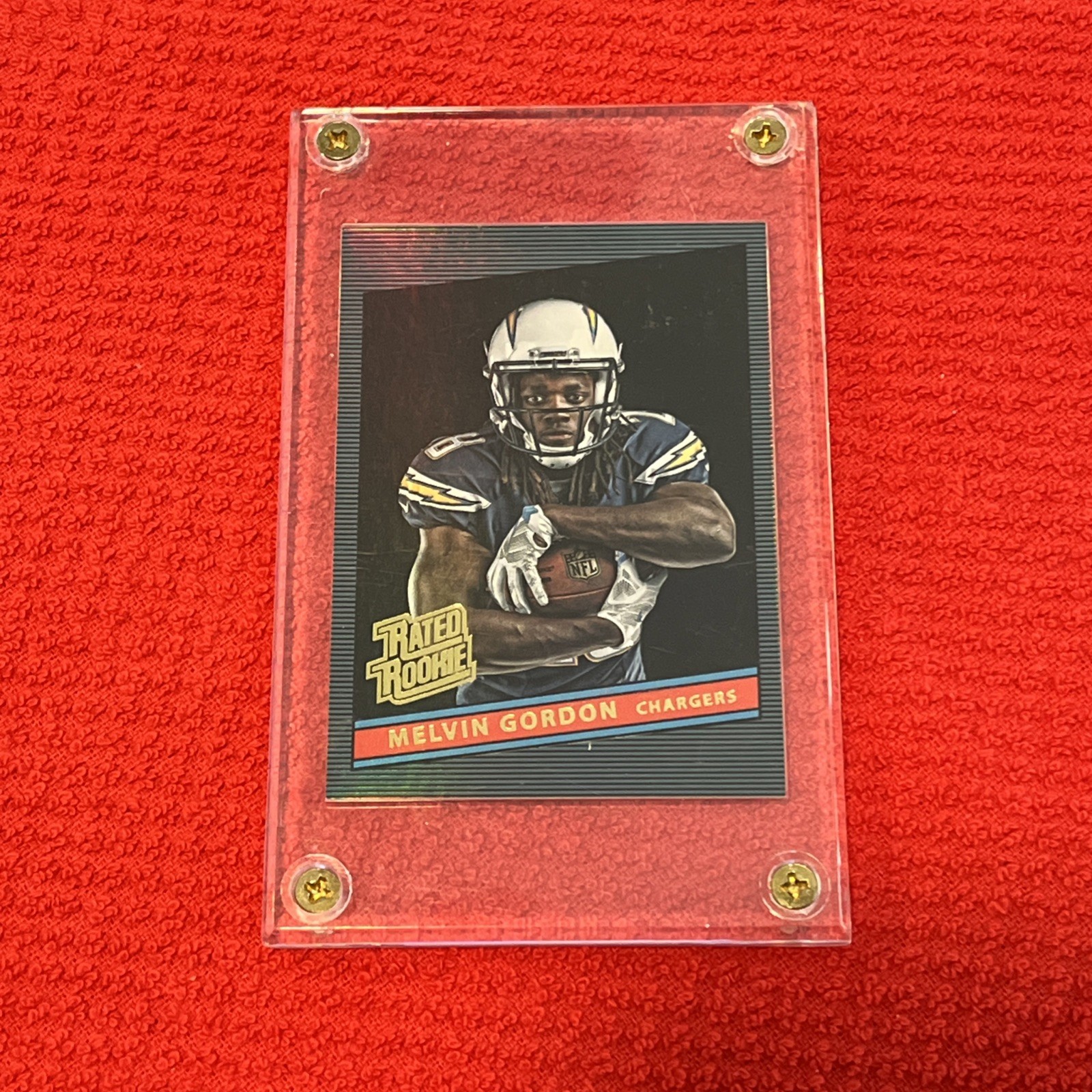 Melvin Gordon Panini Donruss 1986 Throwback Rookies #20 Base