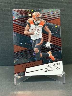 2025 Panini Revolution A.J. Green Red Cosmo #30 Cincinnati Bengals