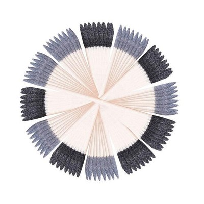 50 Pack Sanding Sticks Wooden Dual Grit 150 280 for DIY Craft Model Polishing