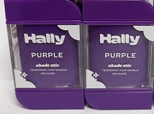 2x Hally  Shade Stix Temporary Hair Makeup Purple 12ML