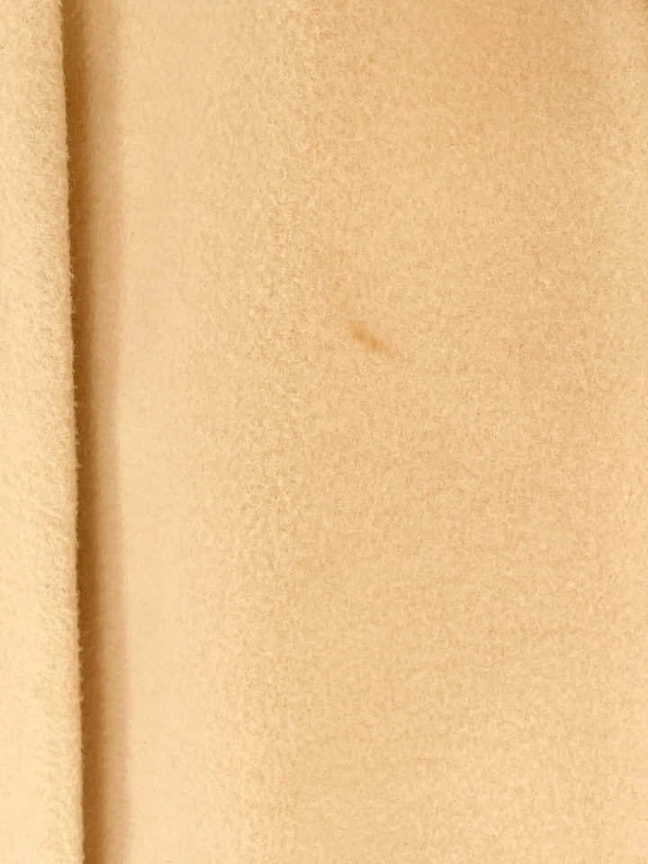 Chaqueta Abrigo Columpio Vintage Años 60 Maisel Cuello Piel Crema Botón Frontal Talla M Foto 4 de 4