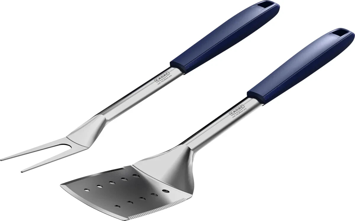 Cadac BBQ Spatula and Fork Set - 45 cm