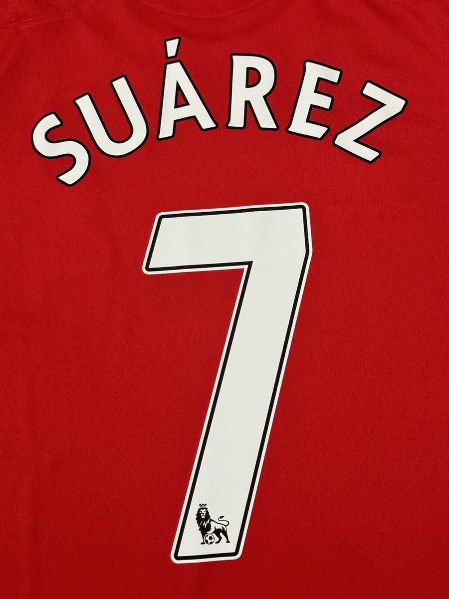 2014/15 Liverpool Home Jersey #7 Suarez 3XL Warrior Soccer