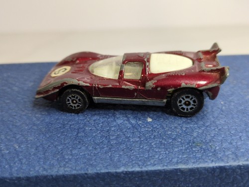 Vintage-Corgi Junior Whizz Wheels- 1/64 Scale- Ferrari 512S Rosso Magenta-J11 - Picture 4 of 9