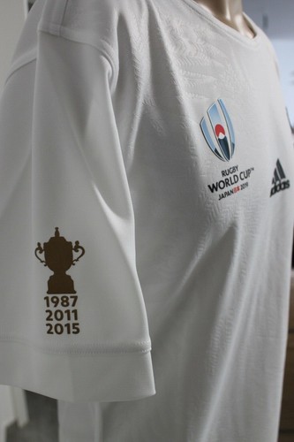 Adidas All Blacks Neuseeland Rugby World Cup 2019 Trikot Weiß alle Größen  - Bild 4 von 6