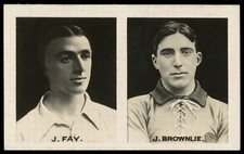 Amalgamated Press - 'Famous Football Captains' (1922) - J. Brownlie (Third La...