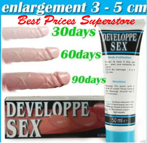 Crema Para Agrandar El Pene y Retrasar Eyaculacion Extensión del Pene XXL eBay