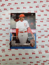 2022 Topps Now Alyssa Nakken #45 1st Female On-Field Coach Blue Parallel /49