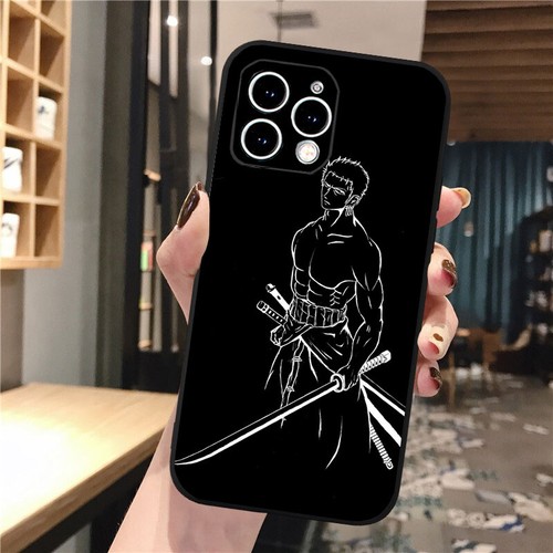 One Piece Zoro Anime Für iPhone 11 12 13 14 15 Case Hülle Schutzhülle Cover TPU - 第 1/3 張圖片