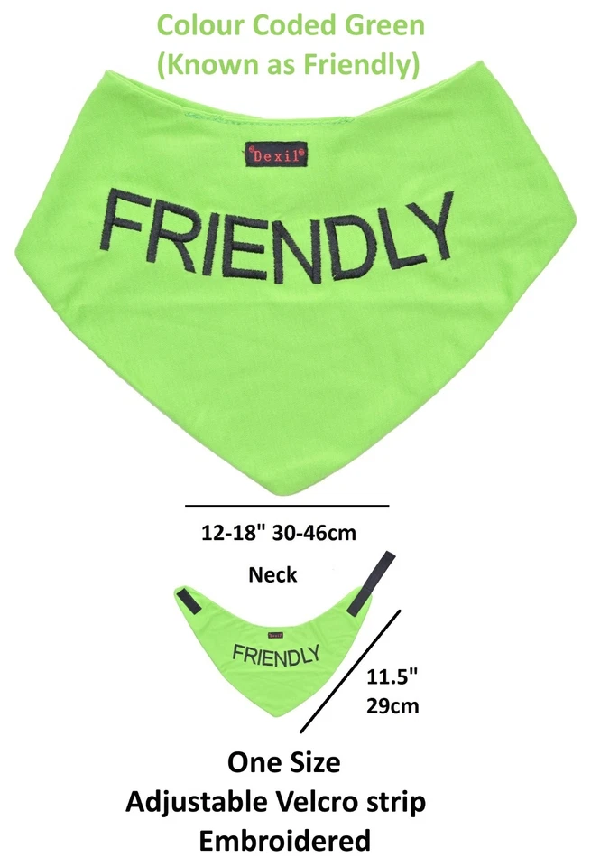 Bandana para Perro Mejor Calidad Precio Mensaje Personalizado Cuello Bufanda Accesorio de Moda Foto 2 de 4