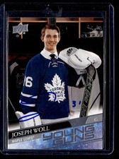 2020-21 Upper Deck #208 Joseph Woll Young Guns Auto