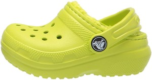 buffalo plaid lined crocs