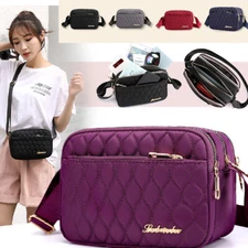 Messenger Cross Body Ladies Handbag Lightweight Shoulder Bag Womens Large Purse