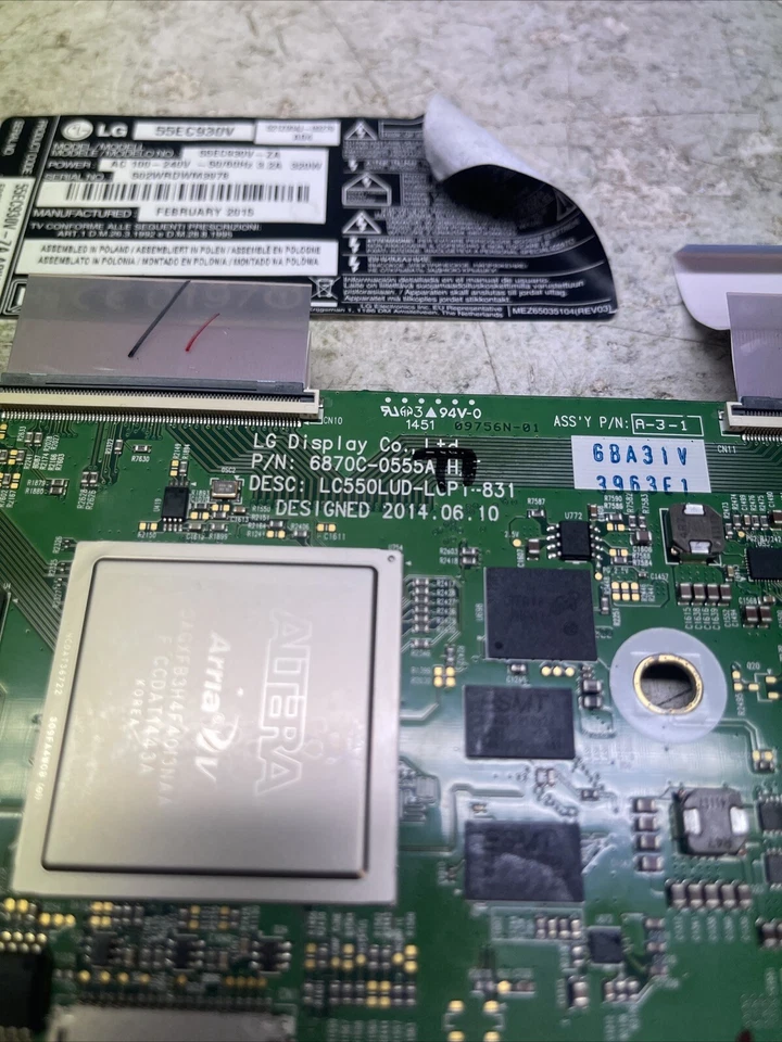 T-Con 6870c-0555a LG 55ec930v - Imagen 2 de 4