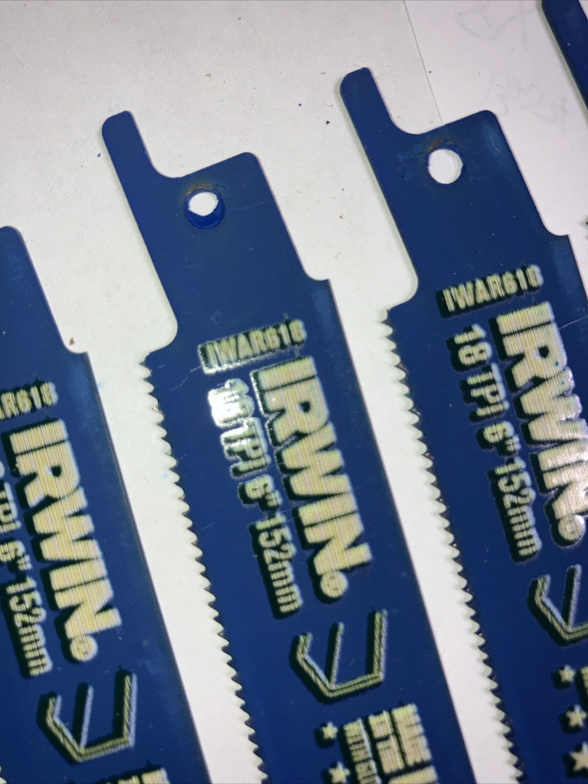 10 Reciprocating Saw Blades 6” 18 Tpi Irwin Metal Cutting For Standard