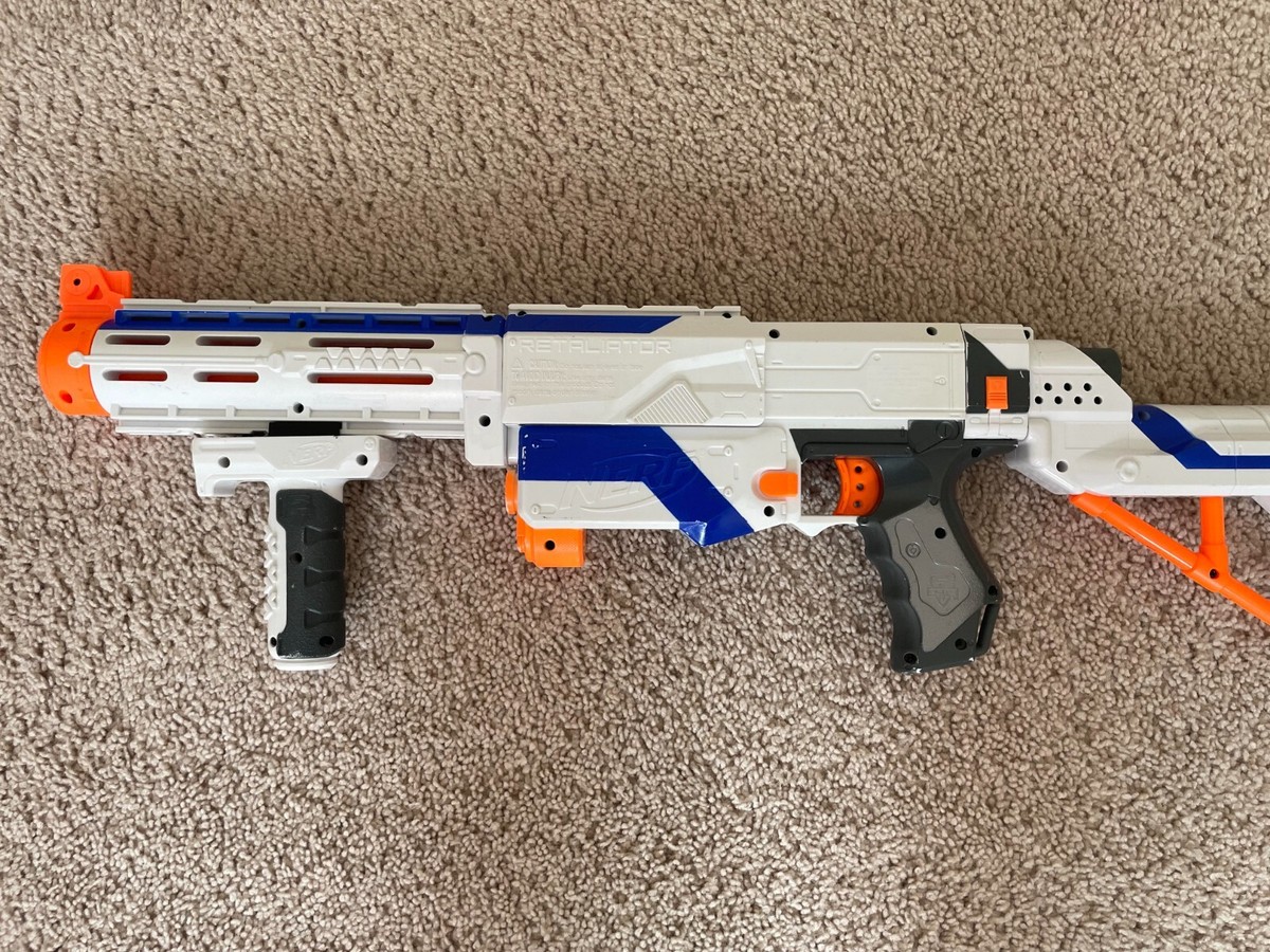 Nerf Retaliator トイガン セット Nerf N-Strike Elite XD Retaliator, NEW-IN-BOX blaster, WHITE