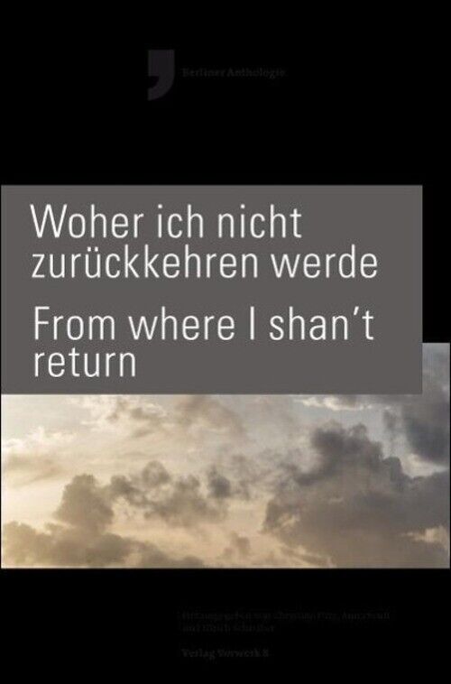 Thumbnail - Christine Pütz | Woher Ich Nicht Zurückkehren Werde/from Where I