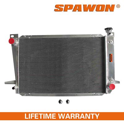 SPAWON Radiator For 1985-1997 Ford F-150 F-250 F-350 Bronco 4.9L L6 AT MT 1452