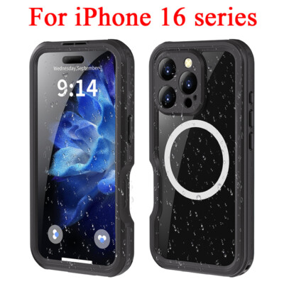 360° Full Shockproof Case Cover for iPhone 16 Plus Pro Max Heavy Duty
