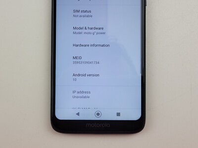 Motorola Moto G7 Power - 32GB - Marine Blue (Verizon) (Single SIM