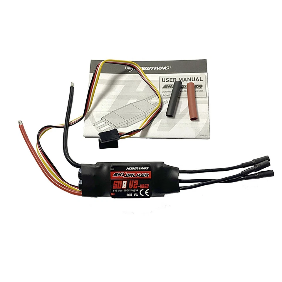 Hobbywing 50A UBEC for 3-4S Lipo Battery RC Tractor Car Trailer Dumper Truck - Image 3 of 3