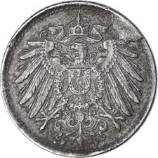 #1080202 M&uuml;nze, Deutschland, 5 Pfennig, 1920