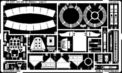 Eduard Models Photoetch for 1/32 KI-43 II Oscar for Hasegawa kit