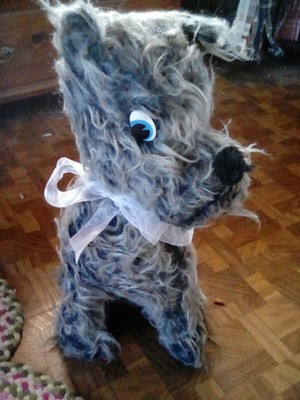 Large 24 Rare Carnival Prize Dog Long Haired Poodle Ebay