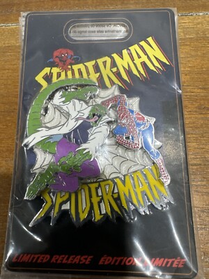 Marvel Classic Spider-Man vs Lizard Limited Release Pin   Disney Parks   New
