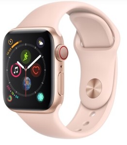 Apple Watch Series 4 40mm Rose Gold Case Pink Band GPS + Cellular - Very Good - Click1Get2 Deals&set=par&price_min=200&sale=mega Discount&set=par&discount=60 Or More&sale=mega Discount
