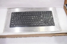 STEALTH 5000-PM-FSR-USB RUGGED PANELMOUNT KEYBOARD BUILT-IN FINGERTIPMOUSE